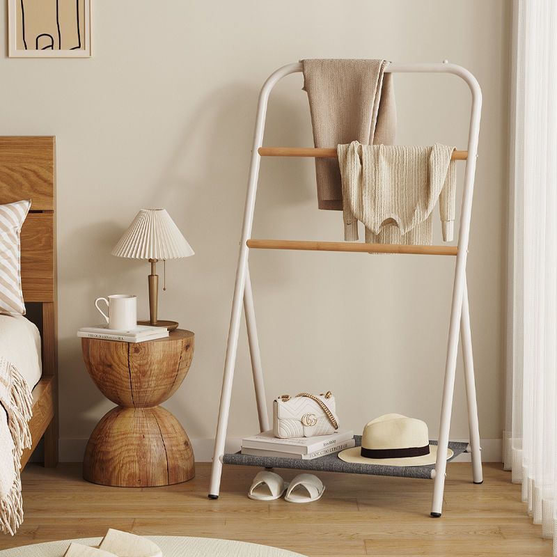 Bedside Coat Rack, Floor-Standing Clothes Hanging Rod, Clothes and Pants Storage Rack for Sleeping at Night, Nordic Style Pants Rack Storage Rack