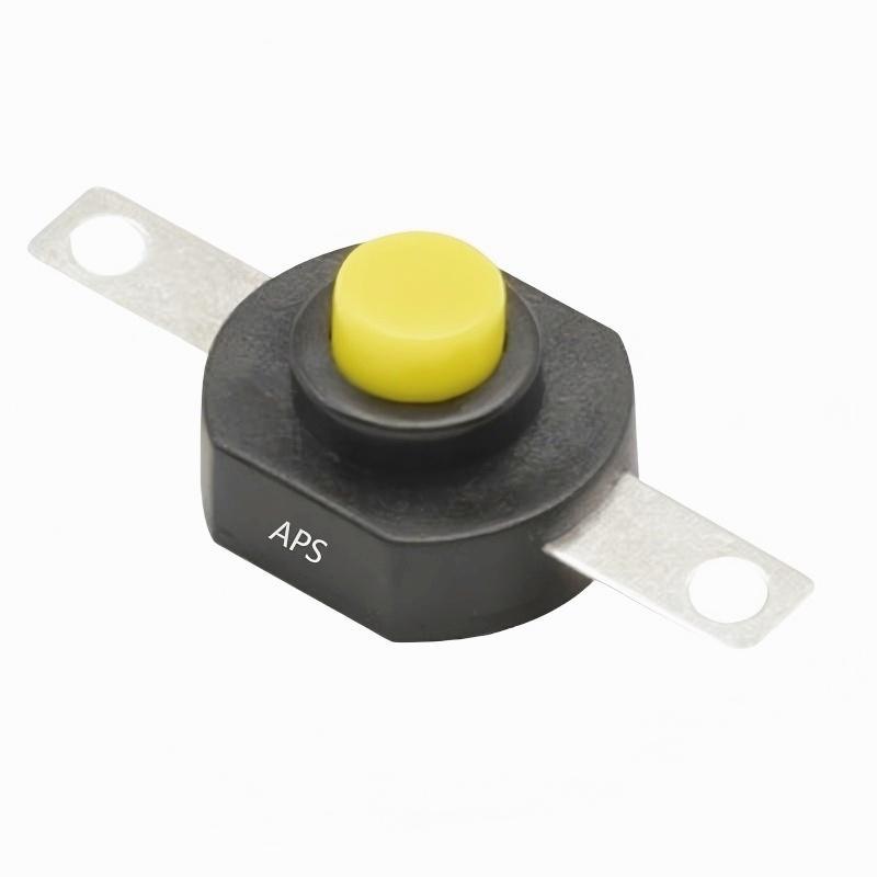 厂家直销手电筒按键开关12*14mm两脚带孔电动牙刷无锁按钮开关