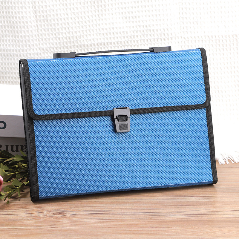 A4 diamante portátil bolsa de órgano de fijación 13 bolsas de archivos de gran capacidad bolsas de almacenamiento de documentos de examen de estudiantes al por mayor
