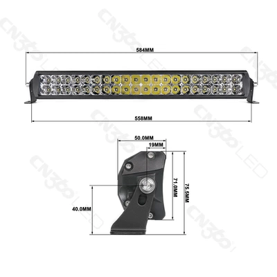 İşçi projektorları Car Roof, Front Grille, Front Bumper, and