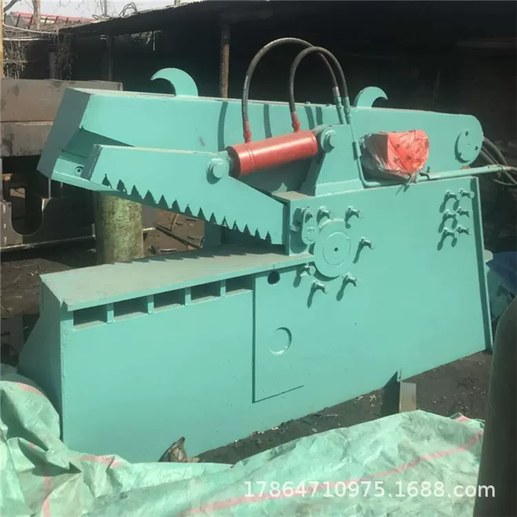 多用途液压鳄鱼剪金属材料钢板剪切机全自动角铁废铁切断设备