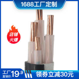 两芯优质绿宝品牌铜芯国标耐火YJV22电力电缆光伏工程原厂