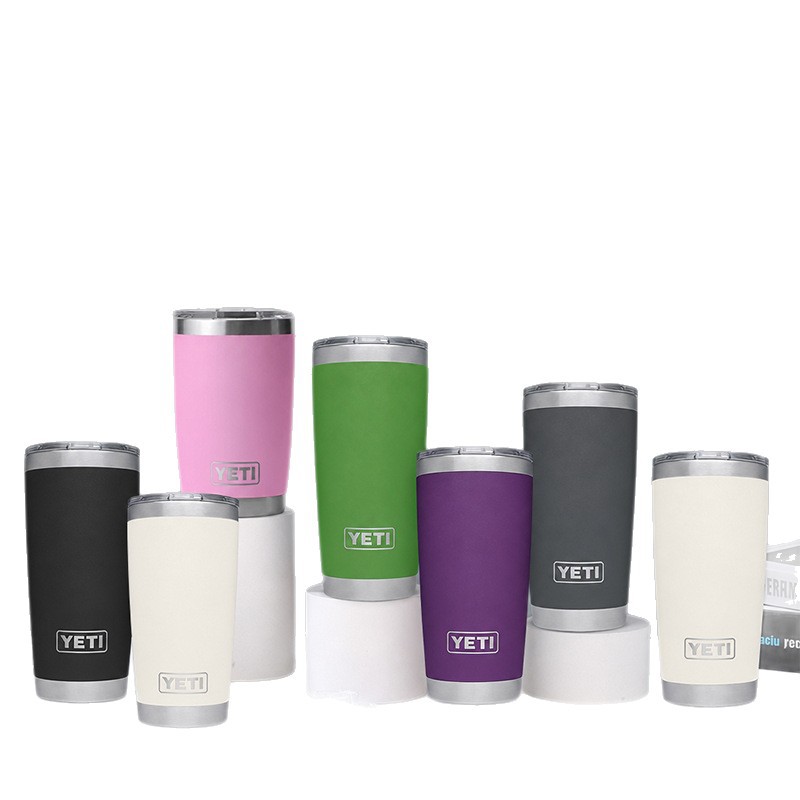Acero inoxidable al vacío in situ transfronterizo taza magnética cubierta 20oz taza de automóvil aislante personalizada