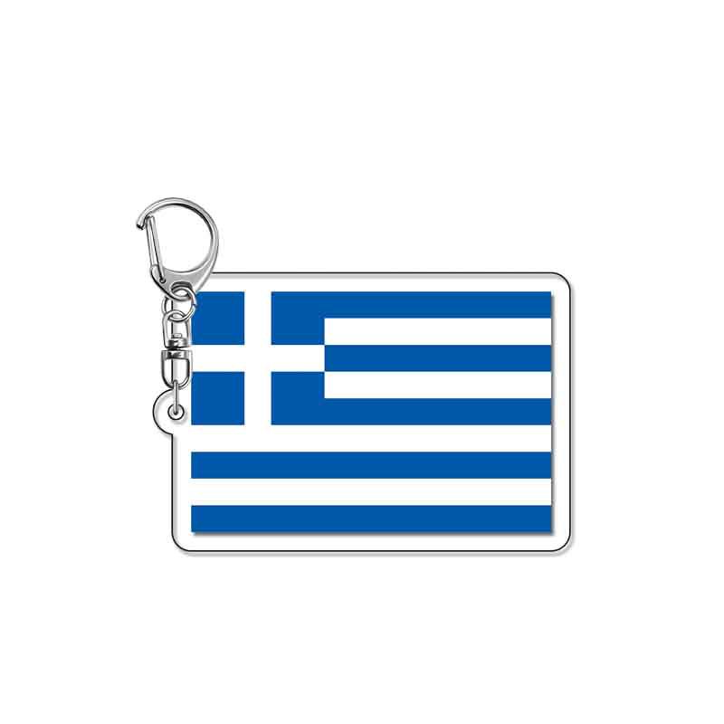 Llavero Conmemorativo de Acrílico de Acrílico Decorativo para Fanáticos del Fútbol y Recuerdos de Viaje