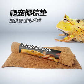 5种规格陆龟蜥蜴守宫造景箱木箱爬虫爬宠保温过冬保暖椰棕垫垫材