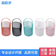 金属篮子批发手提篮提手可隐藏厂家直销便利店饰品精品店购物篮