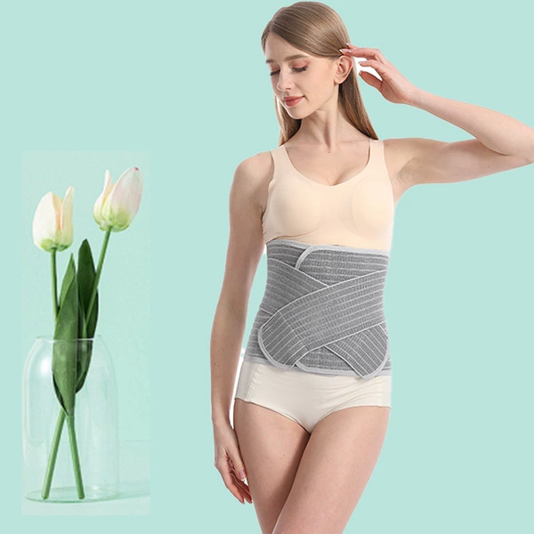 Integrated abdominal belt