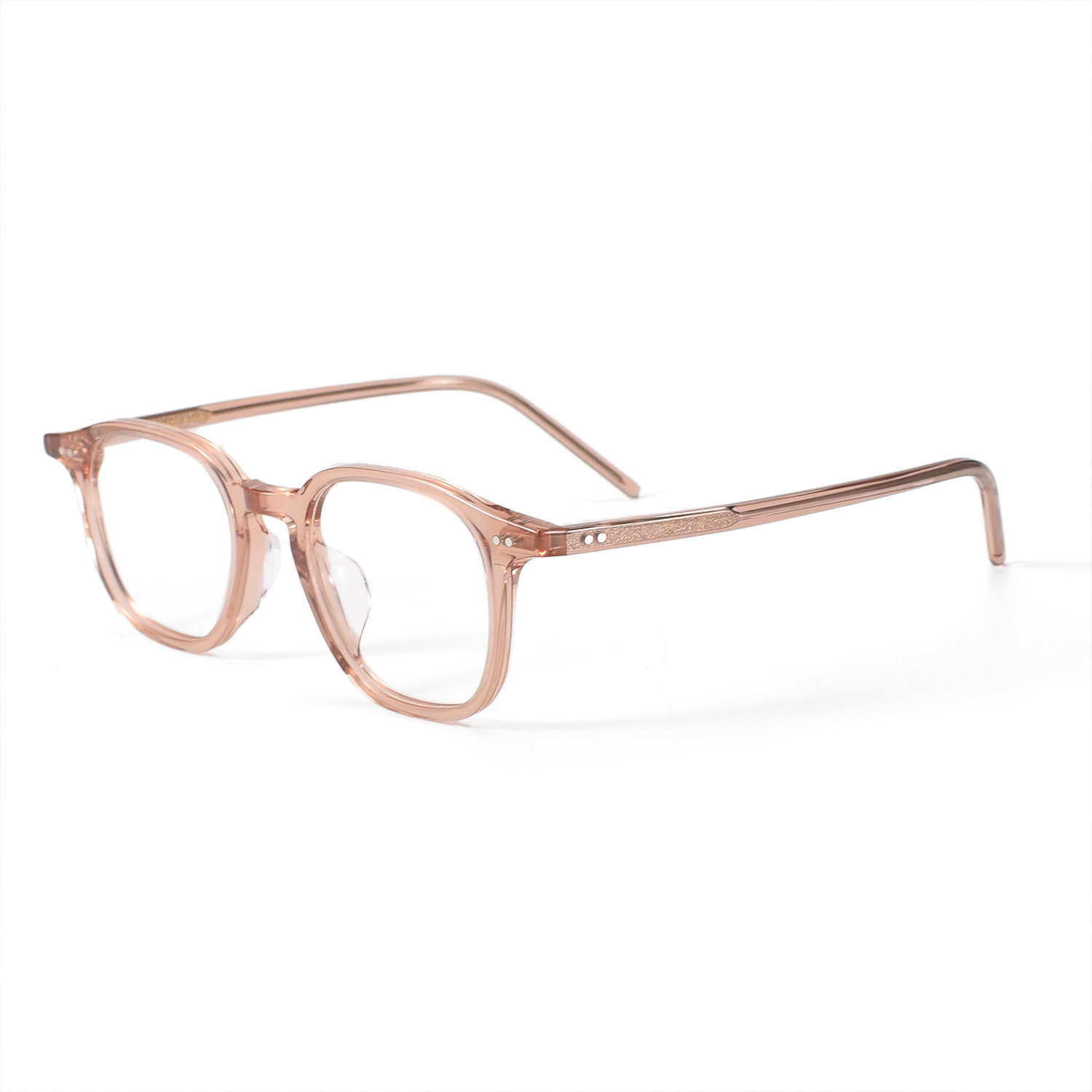 Montura de Gafas Cuadrada M651 de Placa y AC, Montura Completa image 2