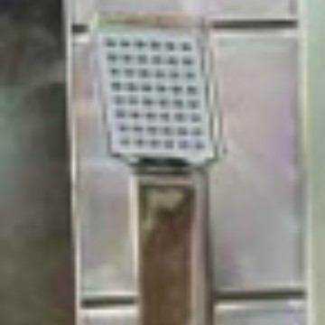 Pantalla de ducha un conjunto completo de baño al aire libre sistema de lavado de bronce rociador conjunto oscuro de tres piezas de artefactos mágicos de temperatura constante