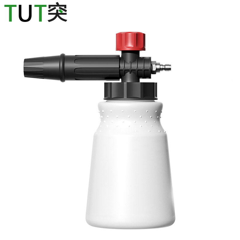 跨境新款泡沫壶洗车水枪pa壶高压清洗机雪花泡沫喷壶喷枪工厂直销