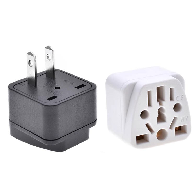 WY-6 美标转换插头出国加拿大美国转换器菲律宾转接头转换插座