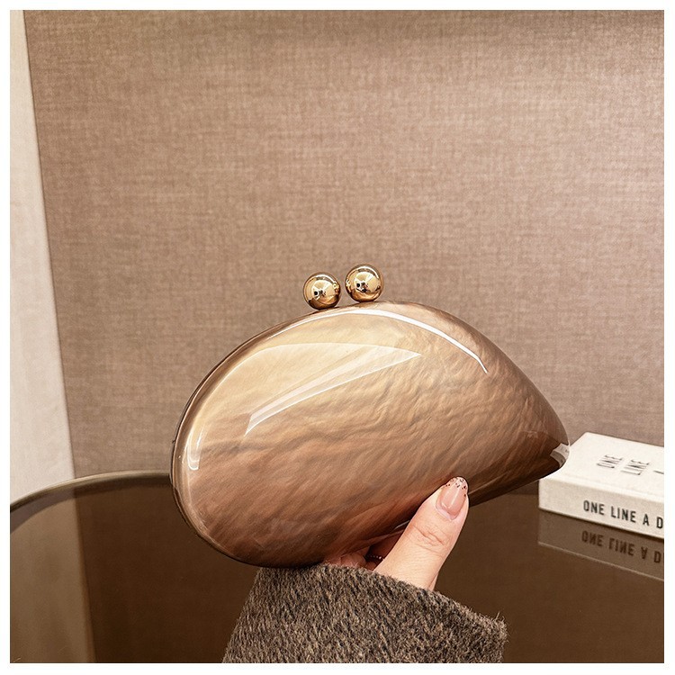 Comercio exterior transfronterizo damas nueva bolsa de cena ligera de lujo bolsas de mano acrílicas de alta moda vestido de noche de boda