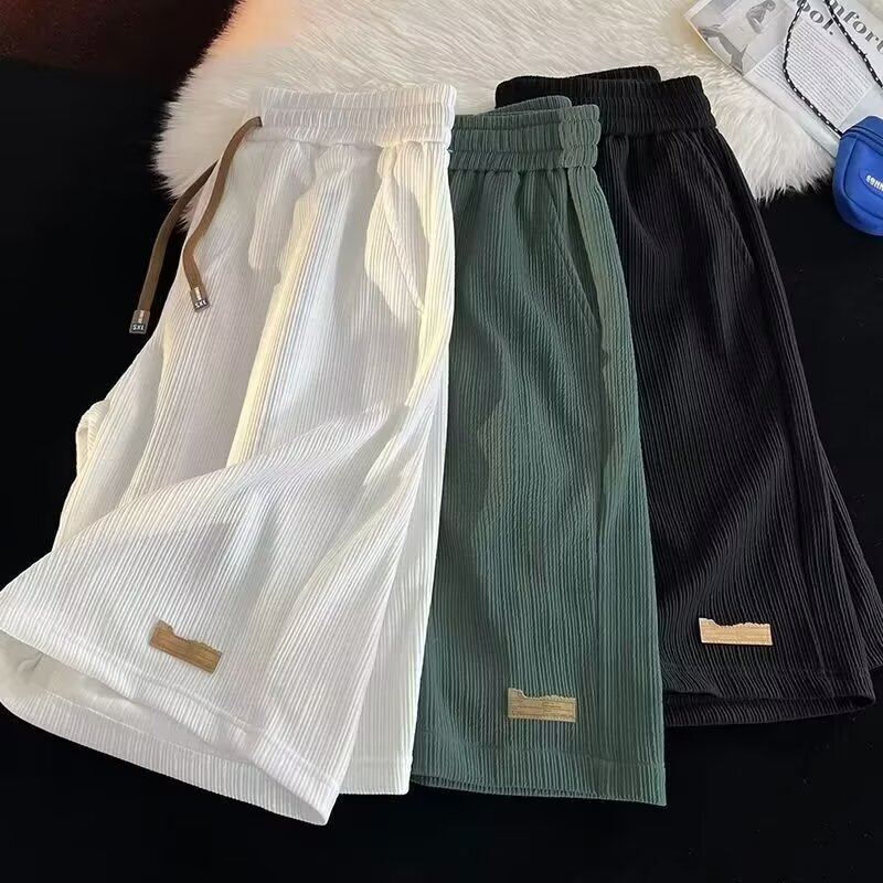 Men's Summer American-Style Sports Shorts, Boys' Basketball Shorts, Cross-Border Casual Ice Silk Quick-Dry Shorts for Men, Home Wear Men's Summer American-Style Sports Shorts, Boys' Basketball Shorts, Cross-Border Casual Ice Silk Quick-Dry Shorts for Men, Home Wear