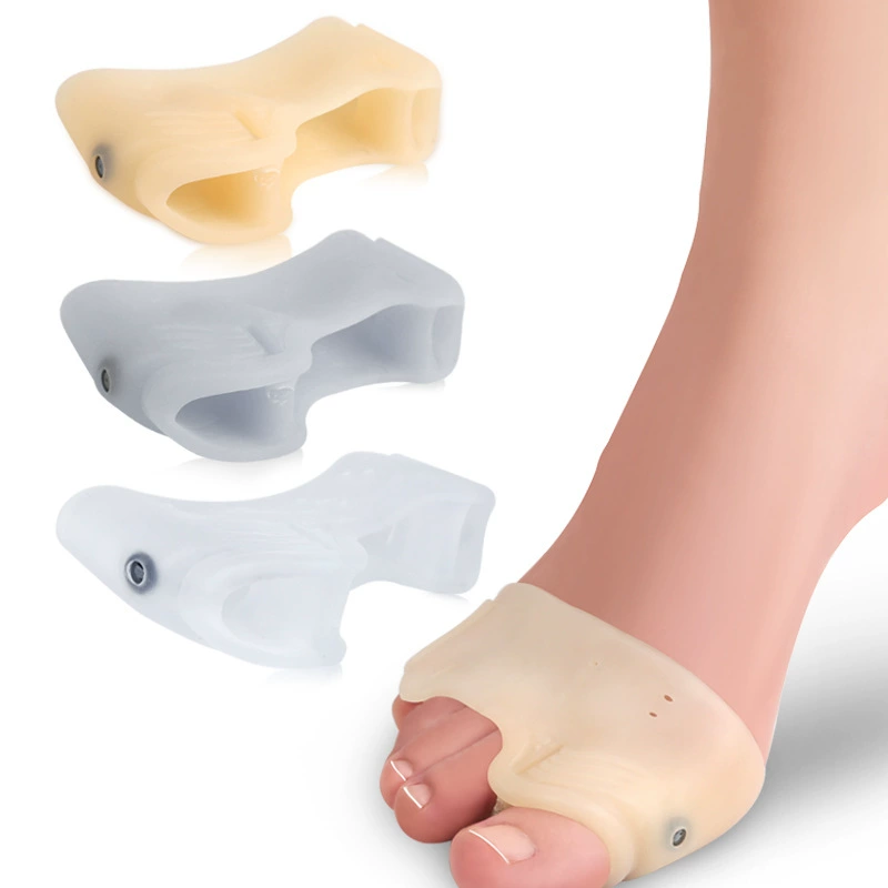 Магнитный сплиттер пальца ноги Sebs вальгусная большая стопа кость Ортез размер пальца ноги Перекрывающийся сепаратор Подушечка для ладони