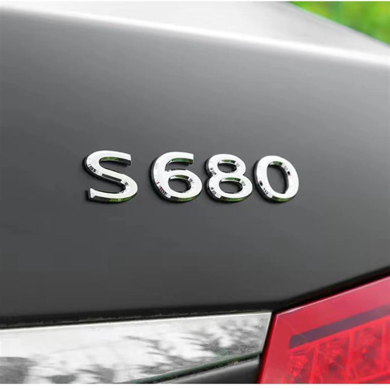 Suitable for Mercedes-Benz Maybach S-Class, used for modifying the S400, S450, 560, and 680 models; includes side emblems, front emblems, and rear emblems