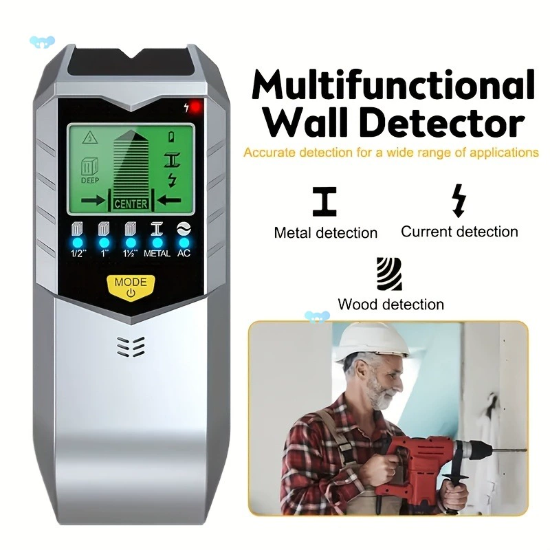 5 в 1 Настенный сканер для поиска шурупов с интеллектуальным сканером стен