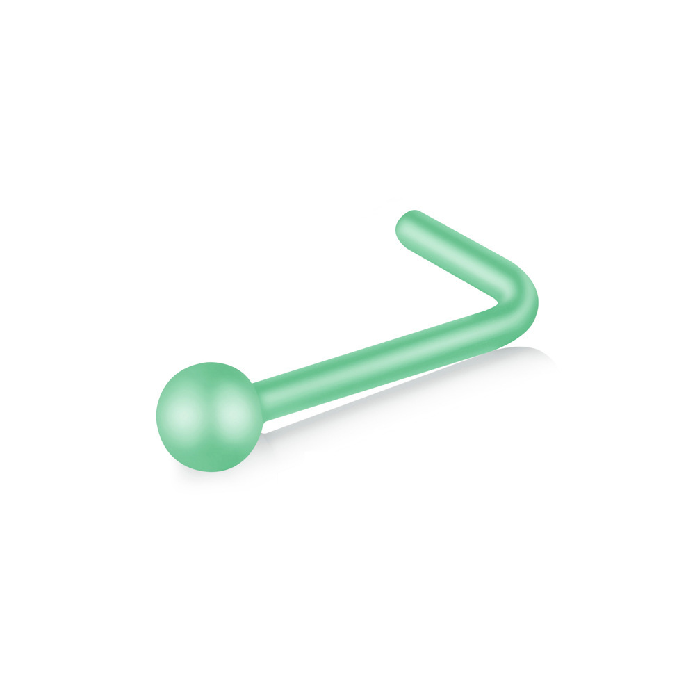 Simple Style Solid Color Arylic Nose studs 12 Pieces