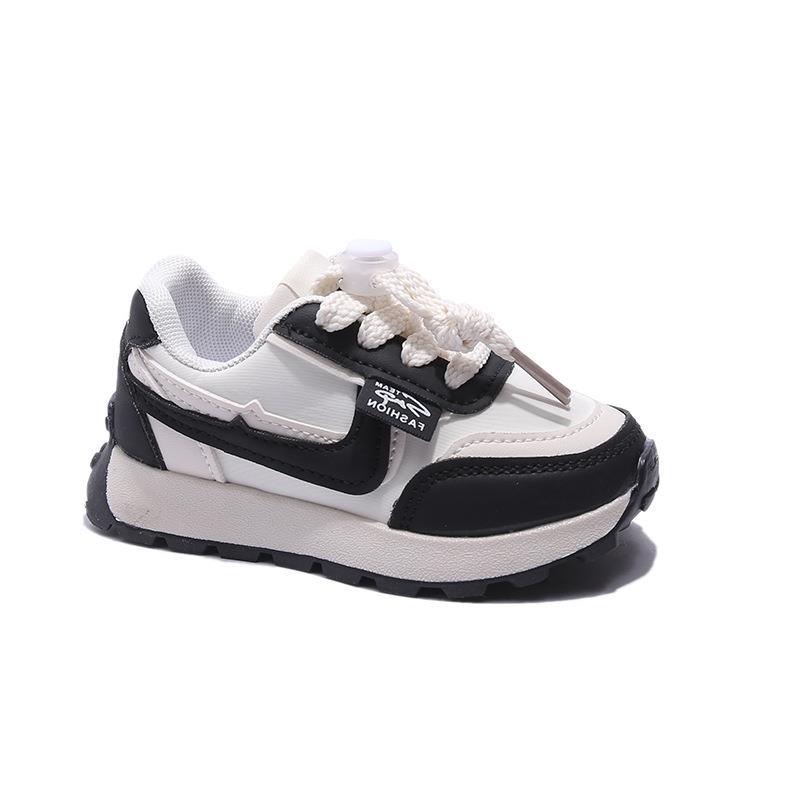 Moeder & Kinderen Canvas Schoenen voor Peuters en Baby's Lente Herfst Comfortabele Ademende Lage Sneakers Jongens Hardloopschoenen Papa Schoenen_voghion.com