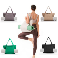 Cross-border hot selling yoga Pilates mat bag canvas handbag outdoor exercise equipment travel yoga mat shoulder bag