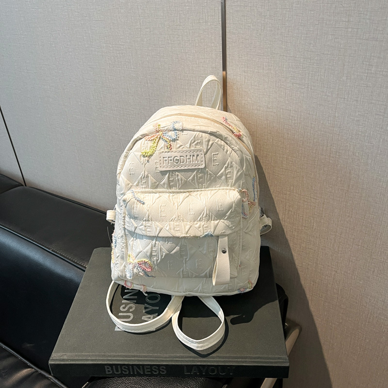 2025 mochila escolar de verano, niña de secundaria, mochila pequeña, niña de viaje, estudiante universitario, mochila de celebridades de Internet, salvaje coreano
