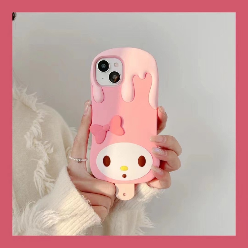 Cute Melody Ice Cream Iphone14Promax Apple 13 Mobile Phone Case 14 New 11 Cartoon Silicone Soft Shell