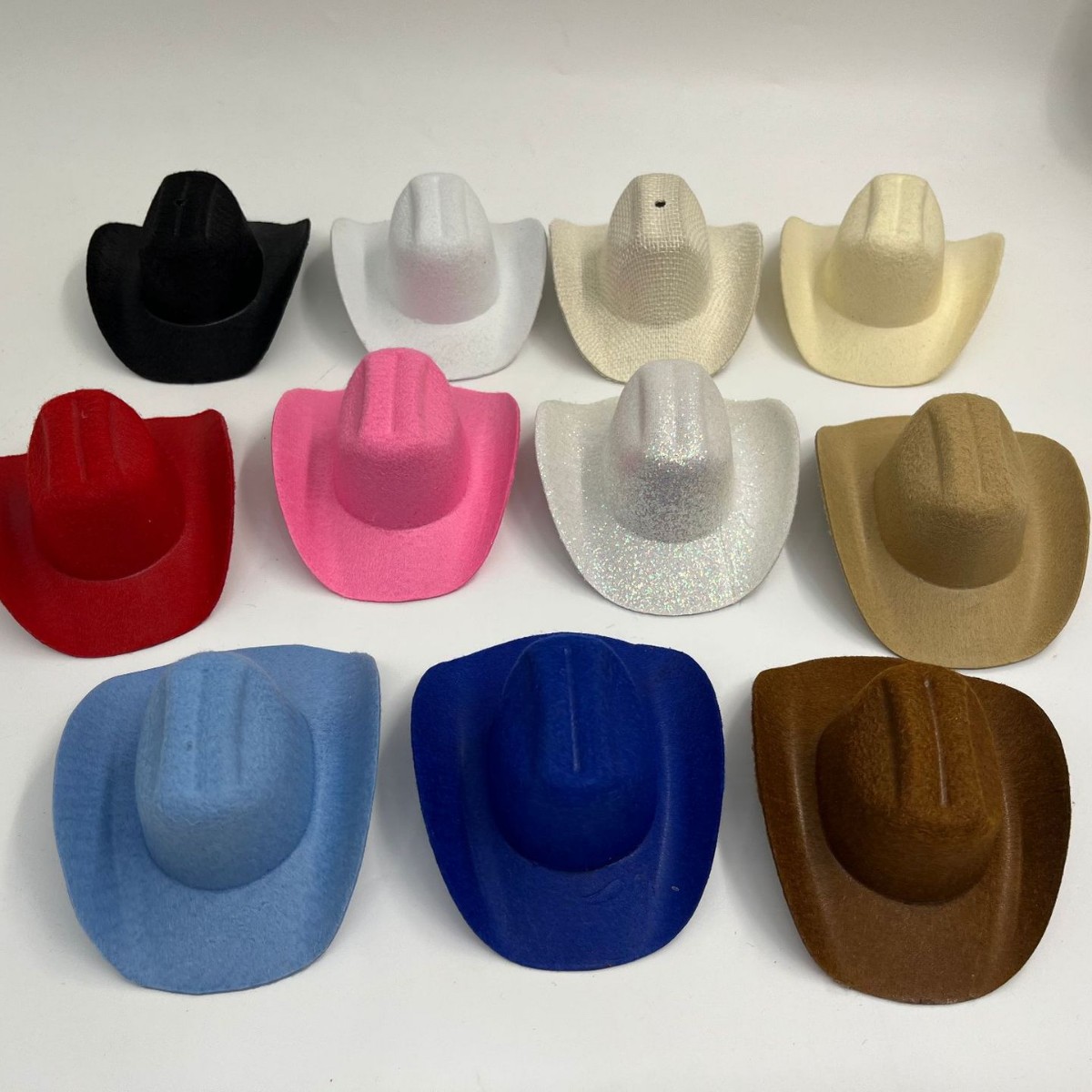 6.5Cm8Cm10Cm13.5Cm Cowboy Hat Cap Embryo Doll Toy Hat Accessories Pet Hat