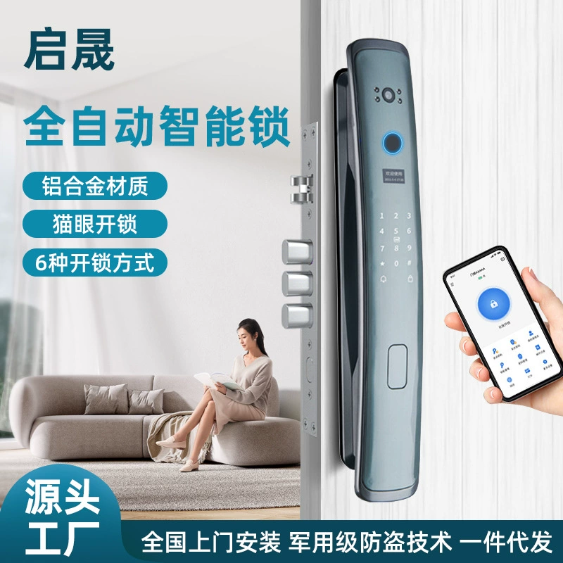 Электронный Bluetooth умный замок с отпечатком и кодом, выдающийся бренд Zhiyun, полностью автоматический домашний интеллектуальный замок