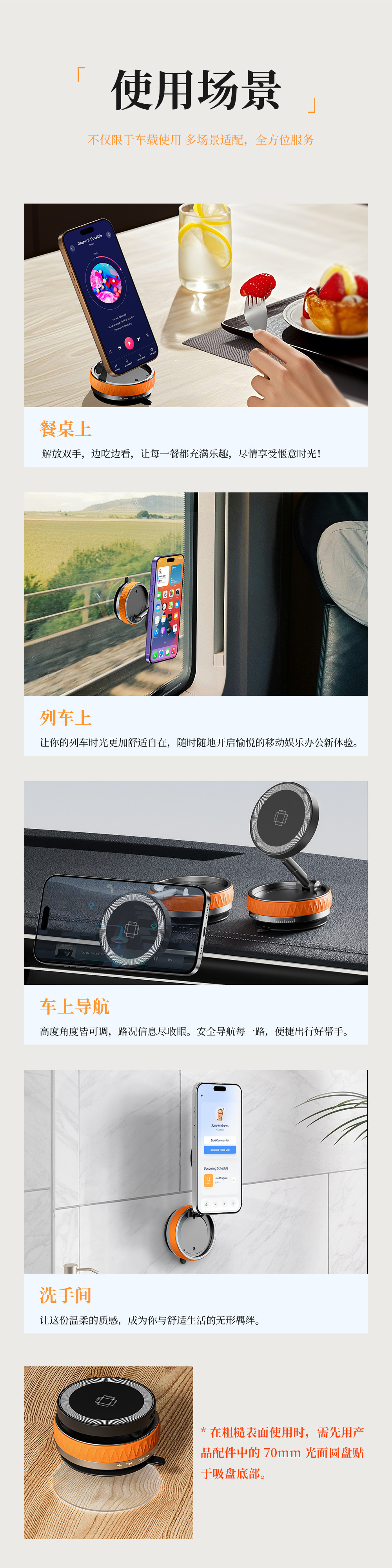 New Multifunctional Car Mobile Phone Holder with Wireless Charging, 360-Degree Rotation, and Magsafe Magnetic Mount