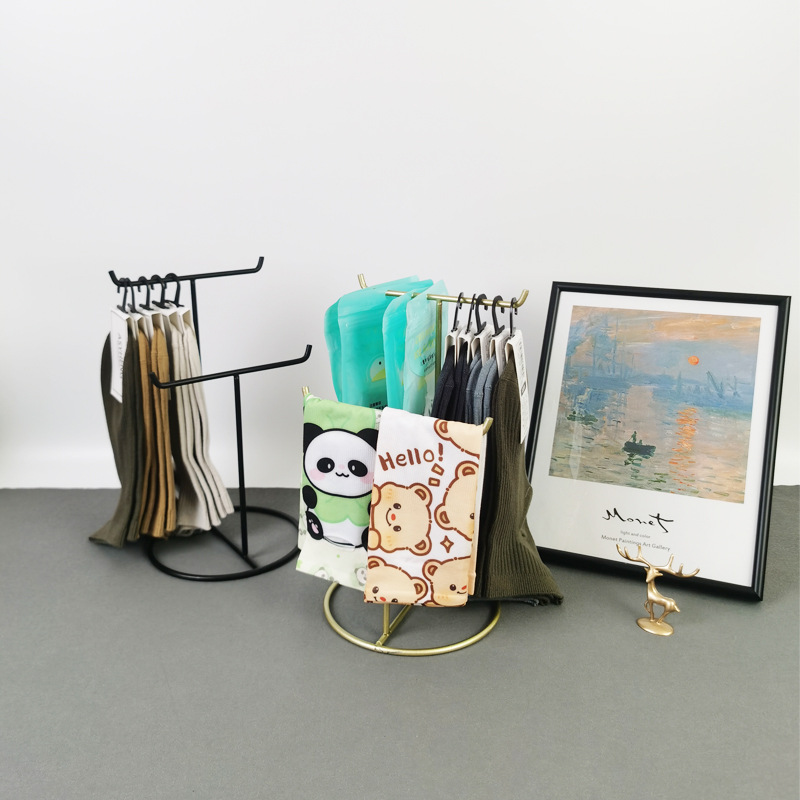 Small Jewelry Shelves, Socks, Stockings Display Window, Lipstick, Mobile Phone Case, Counter Display Hook, Hair Tie Storage Rack