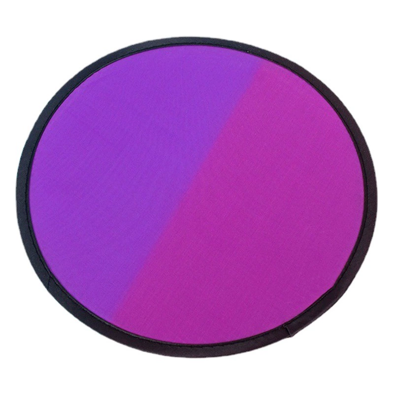 Производители нейлоновый складной рекламный вентилятор с летающей тарелкой Разноцветный вентилятор подарок нейлоновый вентилятор Вентилятор печатный логотип