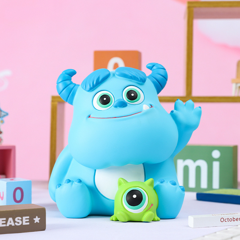 Emocional capabala alcancía vinilo durable alcancía regalo para niños decoración de escritorio entrega de una sola pieza