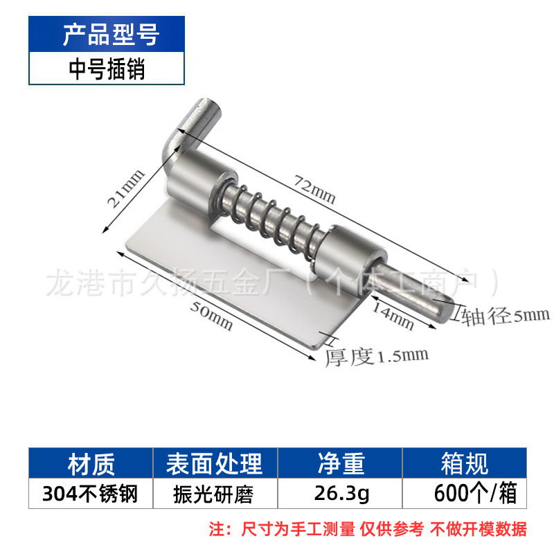 Cl225スプリングラッチステンレス304穴なし溶接ヒンジ配電盤配電盤ドアスプリングラッチヒンジ|undefined