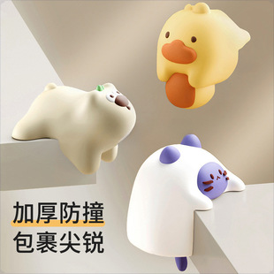 Cute Anti-Collision Stickers, Super Cute Soft Stickers for Table Corners, Cartoon Anti-Collision Strips to Protect Babies from Bumping While Playing Safely