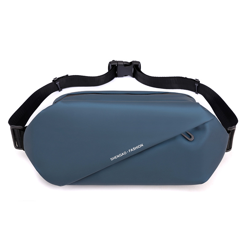 Nueva bolsa de pecho para hombres que ejecuta deportes multifuncionales bolsa de mensajero casual moda coreana hombres frescos y mujeres de la misma moda bolso de la cintura