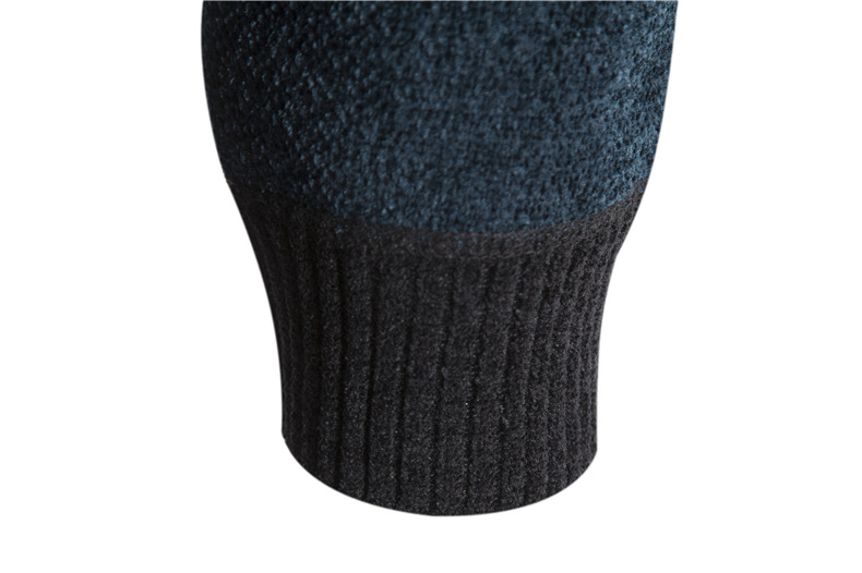 Felpa con cappuccio e cerniera foderata in pile da uomo – Cardigan oversize stile streetwear coreano (poliestere antirughe, 5 taglie, orlo a coste)_voghion.com