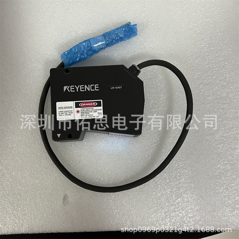 基恩士实物图 LK-G407激光测量仪传感器头宽型激光等级2联系议价