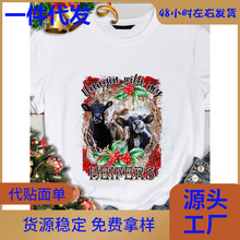 Women T-shirt Funny Christmas Day Print Kawaii TShirt Female