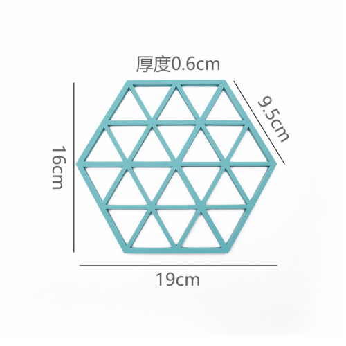 Silicone Mat Nordic Style Insulated Waterproof Non-slip Dinner Plate Mat, Heatproof Mug Mat for Home Dining Table Insulation Protection Pad