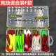 Small Paddle Tail Fishing lures soft minnow baits minnow swimbaits Fresh Water Bass Swimbait Tackle Gear