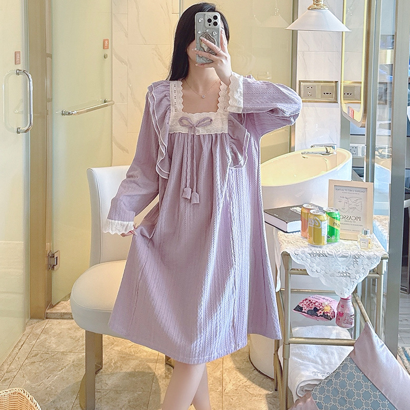 Long Sleeve Nightgown 1