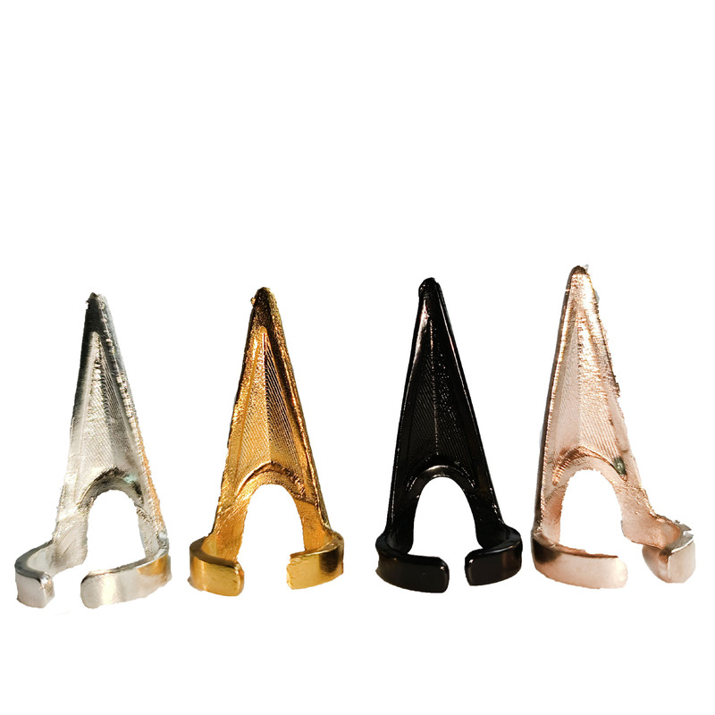 Explosive metal nail ring dispenser hair styling just wolf with ring creative design long finger ring