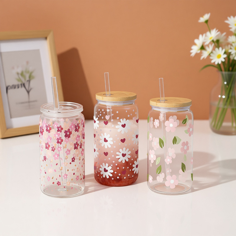 New 3D Printed Cola Cup 16oz Large Capacity Cola Cup with Lid, Can-Shaped Trendy Straw Dual-Use Cup