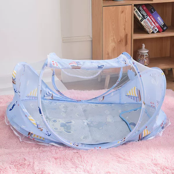 [Blue Sailing+Cooling Pillow] Send cotton pillow