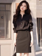 通勤女装感套装早秋穿搭一整套新款气质女神范贵气感职场