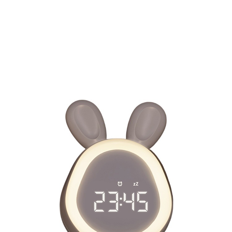 2023 nuevo conejo pequeño reloj de alarma para estudiantes con niños niñas lindos reloj electrónico inteligente