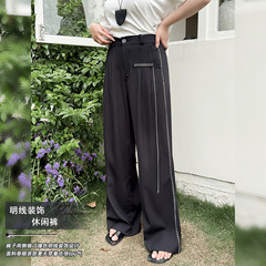 二日間の25年の夏の大きいサイズの婦人服のファッションの明るい線の装飾のカジュアルなズボンの8929