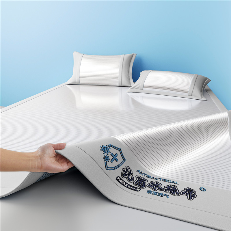 [항균모델] 그레이 - 침대시트모델 [A급 원단, 항균, 진드기 방지, 급속냉각]