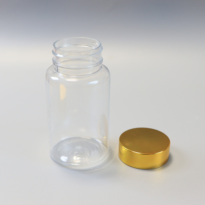 Botella de cápsula de 120ml, botella de cápsula, botella de aceite de pescado, botella de polvo sólido, botella de embalaje transparente, botella de hierbas image 3