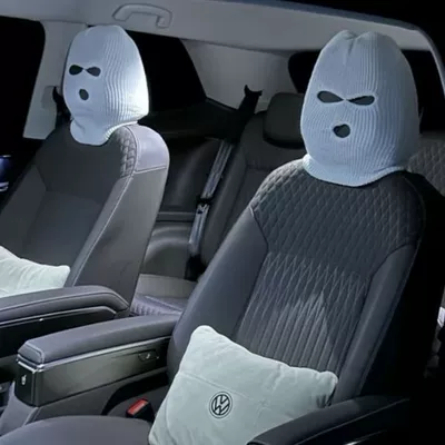 Sentry Mode Interesting Mask Head | Other Car Modifications