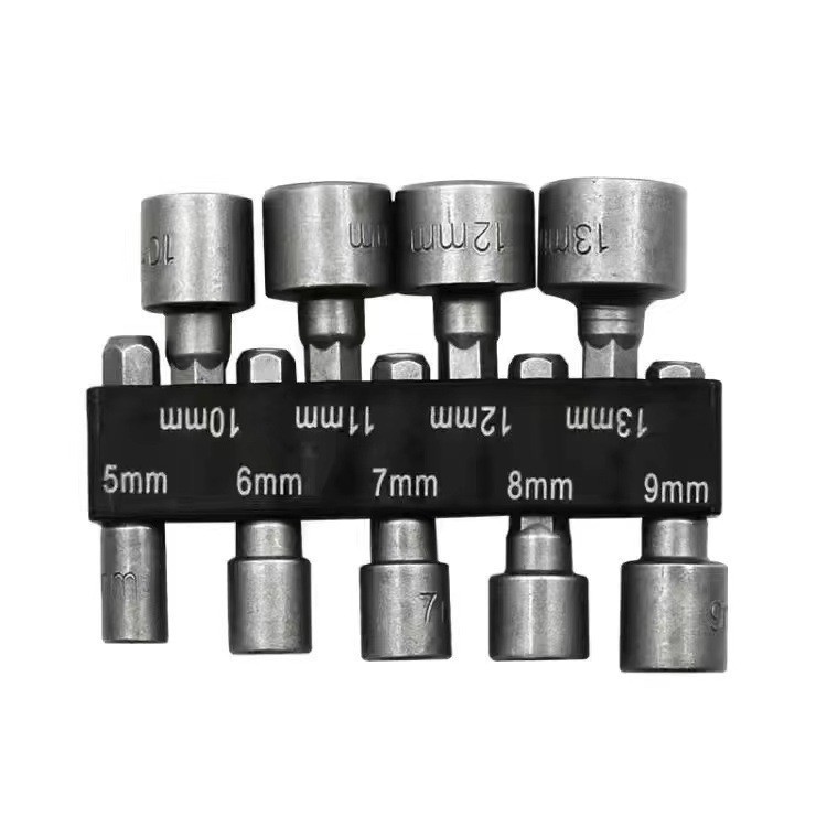 Cabeza de broca de lote con cubierta de viento, destornillador de anillo magnético, linterna, taladro eléctrico, llave de cabezal, juego hexagonal, eléctrico image 8